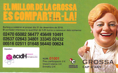 Butlleta premiada de La Grossa