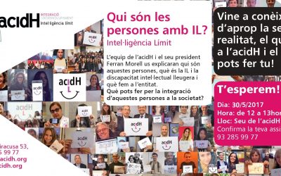 PRESENTACIÓ A LA CIUTADANIA D’ACIDH I LA INTE.LIGÈNCIA LÍMIT (IL)