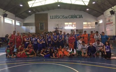 Lluïsos de Gràcia-acidH, guanyadors del V torneig Stiga de bàsquet adaptat Sant Jordi