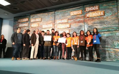 AcidH entrega el premi Inclusió de la Discapacitat a la tercera edició dels premis Aprenentatge i Servei