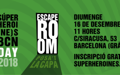 Apunta’t al Superheroi(ne)s BCN Day diumenge 16/12