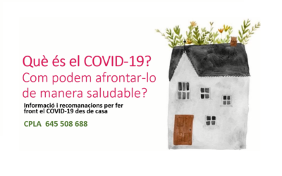 Què és el COVID-19? Com podem afrontar-lo de manera saludable?