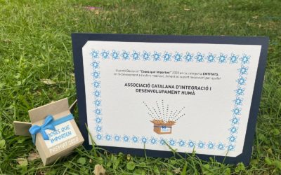 Rebem el  premi per les bones pràctiques durant la pandèmia