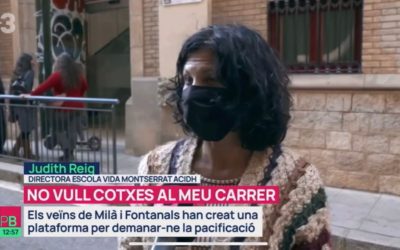 Ens sumem a la pacificació del carrer Milà i Fontanals