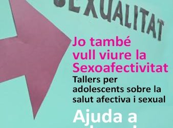 Engeguem la campanya de col·laboració Jo també vull gaudir de la Sexoafectivitat!