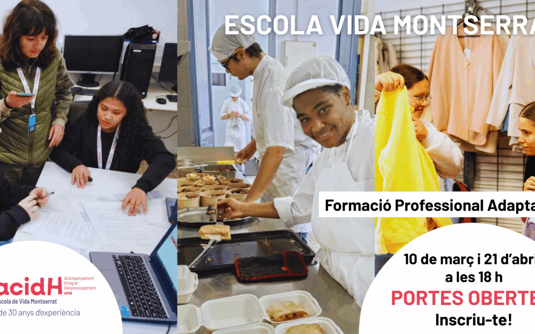 Jornada de Portes Obertes de Formació Professional Adaptada