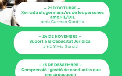 Xerrades Escola de Famílies – 1r trimestre 2025/26