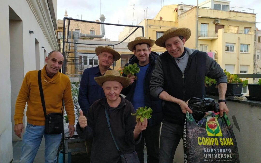 Voluntaris de l’hort de Fontana.